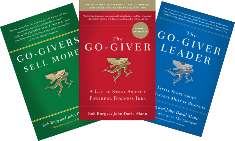 Exploring The Five Laws - The Go-Giver | Give exceptional value. Enjoy ...