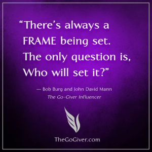 There's always a FRAME being set. The only question is, Who will set it?